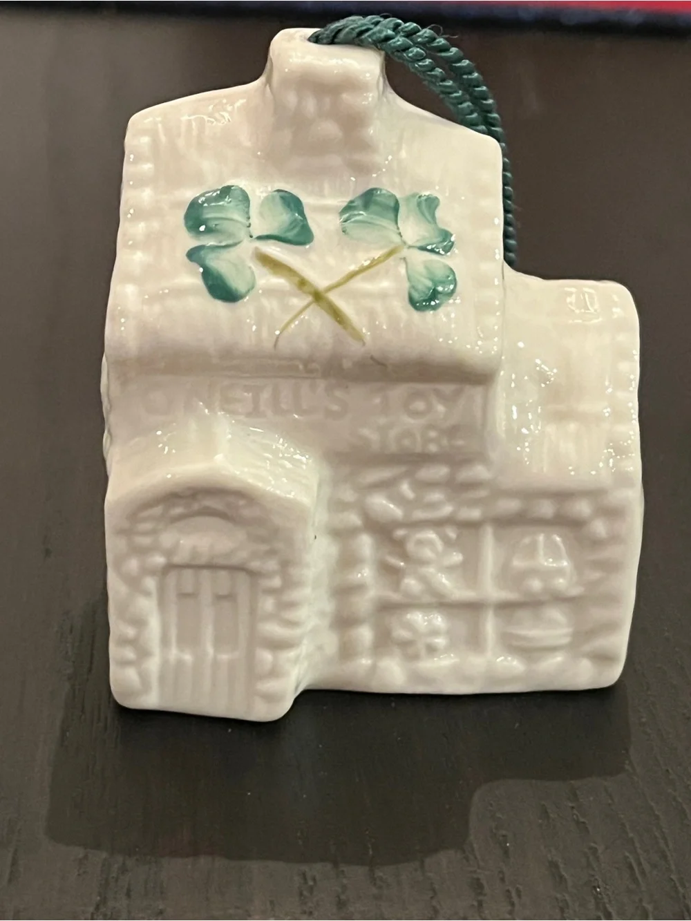 Belleek O'Neill's Toy Shop Christmas Ornament